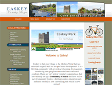 Tablet Screenshot of easkey.ie